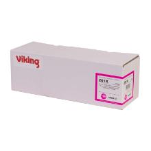 Toner cartridge HP 201X CF403X Magenta Viking product photo