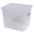 Storage box clear plastic 45l product photo