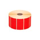 Sticker zebra rood 57x32mm product photo
