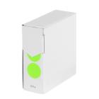 Sticker round fluor green 25 mm product photo