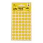 Sticker marking dots 12 mm yellow product photo