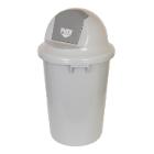 Waste bin with swing lid 60 ltr product photo