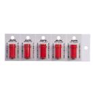 Ink Rolls red for Kendo Judo Pricing Guns 5pcs product photo